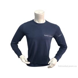 Фотография Батник мужской Весна/осень 1002 т.синій (4 шт. р.сетка M-2XL) "TurkishBrend" недорого оптом от прямого поставщика