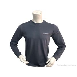 Фотография Батник мужской Весна/осень 1002 графіт (4 шт. р.сетка M-2XL) "TurkishBrend" недорого оптом от прямого поставщика