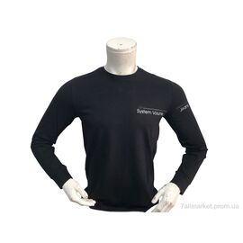 Фотография Батник мужской Весна/осень 1002 чорний (4 шт. р.сетка M-2XL) "TurkishBrend" недорого оптом от прямого поставщика