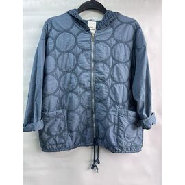 Фотография Куртка женская демисезонная E1551 blue р.54-58 "Emsweekis" недорого оптом от прямого поставщика