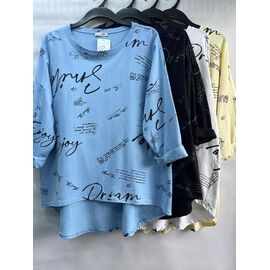 Фотография Свитер женский E1512 l.blue р.54-58 "Emsweekis" недорого оптом от прямого поставщика