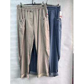 Фотография Штаны женские E1557 blue р.50-52 "Emsweekis" недорого оптом от прямого поставщика