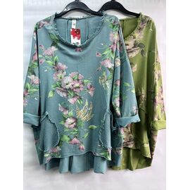 Фотография Свитер женский E1509 blue р.54-58 "Emsweekis" недорого оптом от прямого поставщика