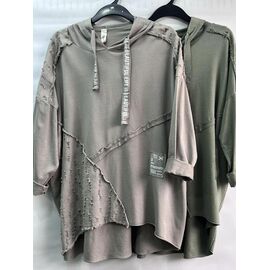 Фотография Свитер женский E1502 grey р.54-58 "Emsweekis" недорого оптом от прямого поставщика