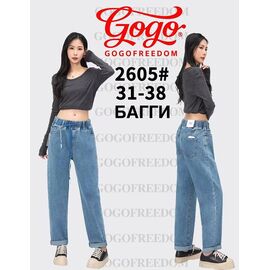 Фотография Джинсы женские 2605 blue р.31-38 "Lolo Blues" недорого оптом от прямого поставщика