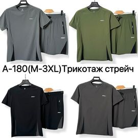 Фотография Костюм мужской A180 black р.M-3XL "Ale-Ate" недорого оптом от прямого поставщика