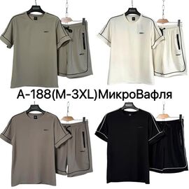 Фотография Костюм мужской A188 khaki р.M-3XL "Ale-Ate" недорого оптом от прямого поставщика