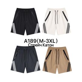 Фотография Шорты мужские A189 beige р.M-3XL "Ale-Ate" недорого оптом от прямого поставщика