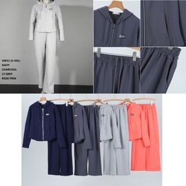 Фотография Костюм спортивный женский тёплый AW12 coral р.S-2XL "Ale-Ate" недорого оптом от прямого поставщика