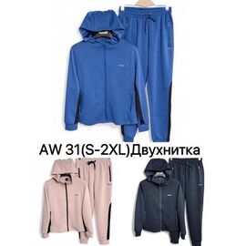 Фотография Костюм спортивный женский тёплый AW31 black р.S-2XL "Ale-Ate" недорого оптом от прямого поставщика