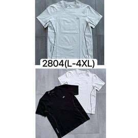 Фотография Футболка мужская 2804 white р.L-4XL "Ale-Ate" недорого оптом от прямого поставщика