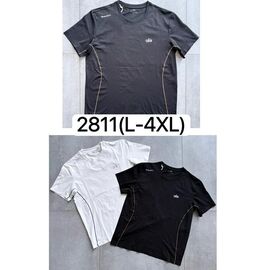 Фотография Футболка мужская 2811 black р.L-4XL "Ale-Ate" недорого оптом от прямого поставщика