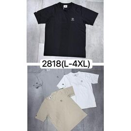 Фотография Футболка мужская 2818 white р.L-4XL "Ale-Ate" недорого оптом от прямого поставщика