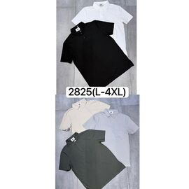 Фотография Футболка мужская 2825 grey р.L-4XL "Ale-Ate" недорого оптом от прямого поставщика