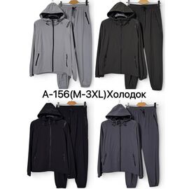 Фотография Костюм спортивный мужской A156 d.grey р.M-3XL "Ale-Ate" недорого оптом от прямого поставщика
