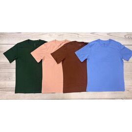 Фотография Футболка мужская YT3005 brown р.48-56 "Annet" недорого оптом от прямого поставщика