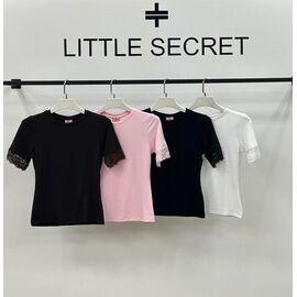 футболка жіноча 1057 brown р.S-L "Little Secret" недорого оптом від прямого постачальника