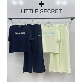 Фотография Костюм спортивный женский 2980-1 navy р.M-XL "Little Secret" недорого оптом от прямого поставщика