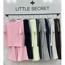 Фотография Костюм спортивный женский 3038 navy р.M-XL "Little Secret" недорого оптом от прямого поставщика