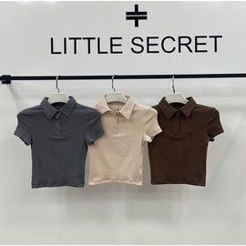 Топ жіночий 500390 brown р.S-L "Little Secret" недорого оптом від прямого постачальника