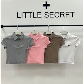 Топ жіночий 500390 grey р.S-L "Little Secret" недорого оптом від прямого постачальника