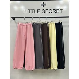 Фотография Штаны спортивные женские 500436-1 black р.S-L "Little Secret" недорого оптом от прямого поставщика