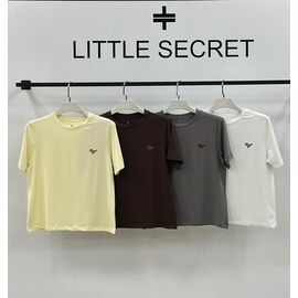 футболка жіноча 500543 grey р.S-L "Little Secret" недорого оптом від прямого постачальника