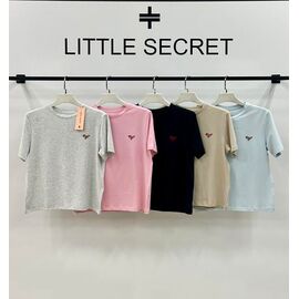 футболка жіноча 500543 pink р.S-L "Little Secret" недорого оптом від прямого постачальника