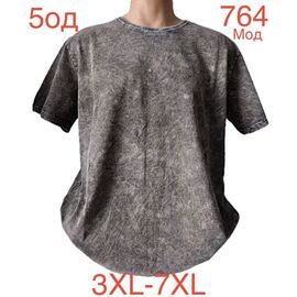 Фотография Футболка мужская ND1002-764 grey р.3XL-7XL "EMRE" недорого оптом от прямого поставщика