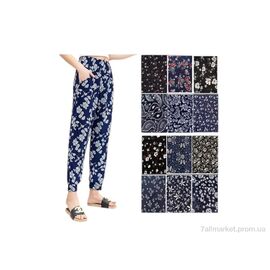 Фотография Женские брюки Лето A703 mix (6 шт. р.сетка 48-52) "Алия" недорого оптом от прямого поставщика