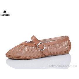 Балетки жіночі зручні Літо PP108-6 (6 пар р.36-40) "Башили" недорого оптом від прямого постачальника