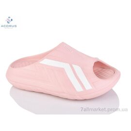 Шльопанці жіночі полегшені Літо 27-140 pink (6 пар р.36-40) "Acorus" недорого оптом від прямого постачальника