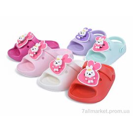 Фотография Босоножки детские летние Лето 348-2 mix (12 пар р.18-23) "M&L  Alex13" недорого оптом от прямого поставщика