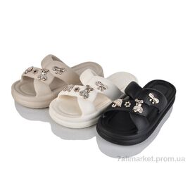 Шльопанці жіночі полегшені Літо 8855-3 mix (12 пар р.36-41) "M&L  Alex13" недорого оптом від прямого постачальника