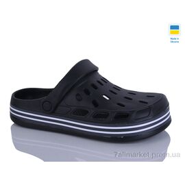 Фотография Кроксы мужские легкие Лето N251 чорний (6 пар р.41-45) "Lot Shoes" недорого оптом от прямого поставщика