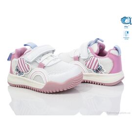 Фотография Кроссовки детские модные Весна/осень 50969W (8 пар р.21-26) "Ok Shoes" недорого оптом от прямого поставщика