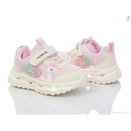 Фотография Кроссовки детские модные Весна/осень 11483A LED (8 пар р.21-26) "Ok Shoes" недорого оптом от прямого поставщика