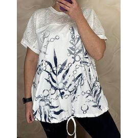 футболка жіноча 26012 white р.56-60 "PULSE" недорого оптом від прямого постачальника