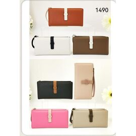 Фотография Кошелёк женский KK1490 mix р.19*9.5*1.5 "Chus" недорого оптом от прямого поставщика
