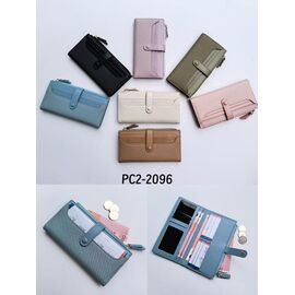 Фотография Кошелёк женский KK2096 mix р.19*10*1.5 "Chus" недорого оптом от прямого поставщика