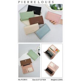 Фотография Кошелёк женский KK380-6 mix р.15.5*3.5*6 "Chus" недорого оптом от прямого поставщика