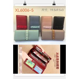 Фотография Кошелёк женский KK6006-5 mix р.19.5*9.5*3 "Chus" недорого оптом от прямого поставщика