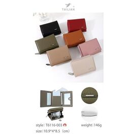 Фотография Кошелёк женский KK6116-003 mix р.11*9*4 "Chus" недорого оптом от прямого поставщика