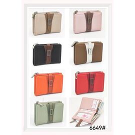 Гаманець жіночий KK6649 mix р.12*8.5*2 "Chus" недорого оптом від прямого постачальника