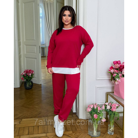 Костюм жіночий прогулянковий трикотажний (46-60) "LADA" недорого від прямого постачальника