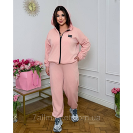 Костюм жіночий спортивний двонитка на флісі (46-60) "LADA" недорого від прямого постачальника