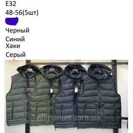 Фотография Жилетка демисезонная мужская стёганная  р-ры 48-56 (4цв) "NEW NOCE" купить недорого от прямого поставщика