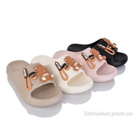 Фотография Шлепки женские облегченные Лето M558 mix (12) (12 пар р.35-40) "JH-ЯН" недорого оптом от прямого поставщика