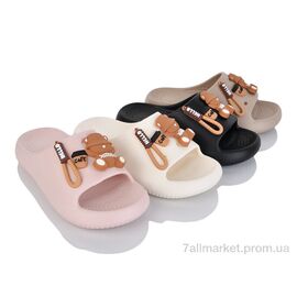 Фотография Шлепки женские облегченные Лето M558 mix (24) (24 пар р.35-40) "JH-ЯН" недорого оптом от прямого поставщика