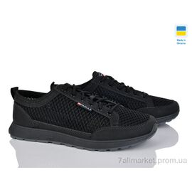 Кросівки чоловічі модні Літо Sport 5 чорний (8 пар р.40-45) "Paolla" недорого оптом від прямого постачальника
